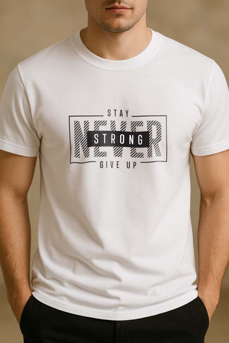Stay Strong Regular Fit Tee