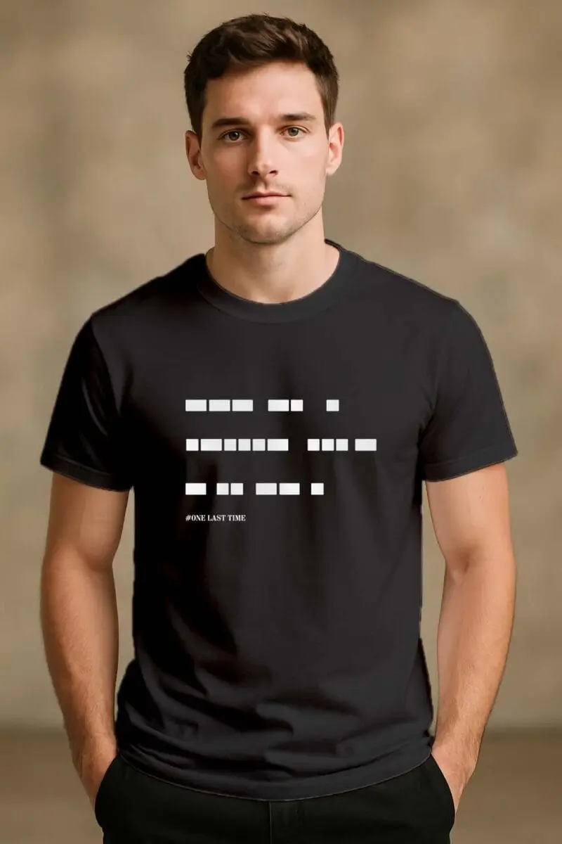 One Last Time Regular Fit Tee
